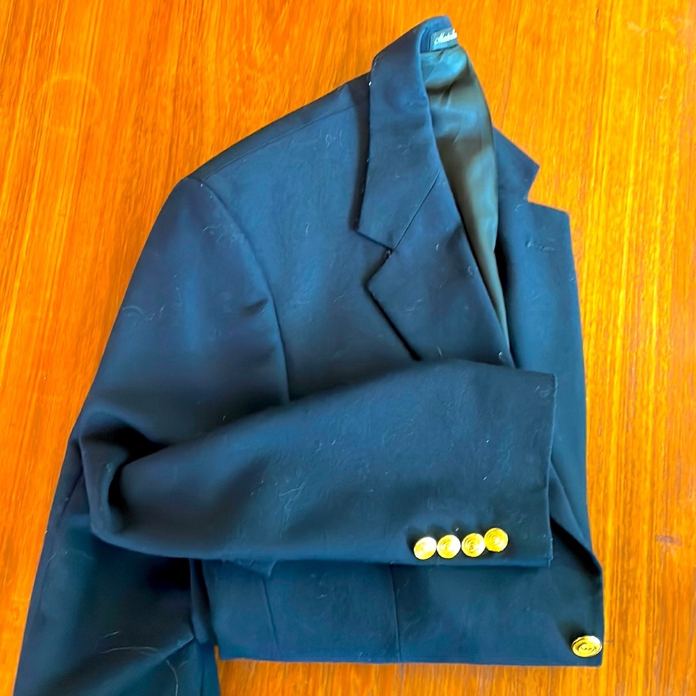 Wimbledon of English Navy Blazer